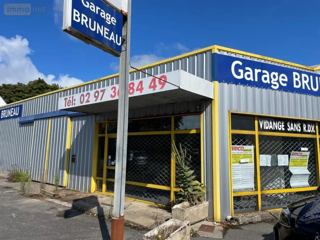 Garage et parking a vendre Port-Louis 56290 Morbihan 56 367 m2 280000 euros 56039-1269 002