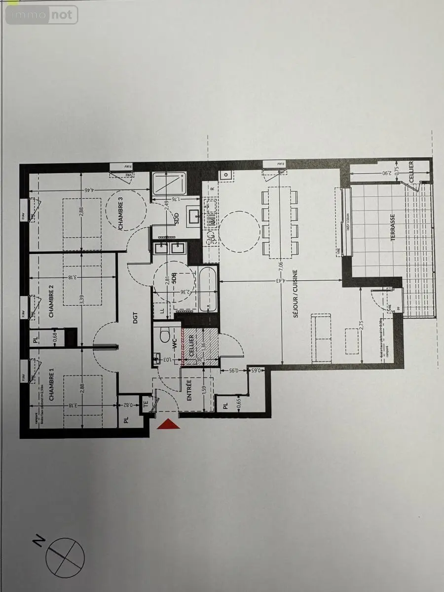 Appartement a vendre Prévessin-Moëns 01280 Ain 01 96 m2 4 pièces 669000 euros 01043-172 002