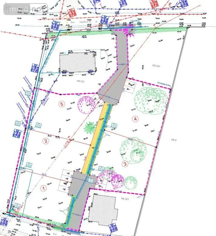 Terrain a batir a vendre Longuenée-en-Anjou 49770 Maine-et-Loire 49 102284 euros 49031-2787 002