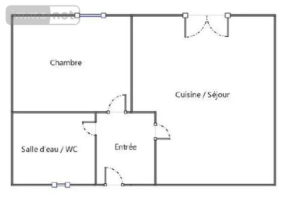 Appartement a vendre Lannion 22300 Côtes-d'Armor 22 33 m2 2 pièces 73780 euros 29107-2863 002