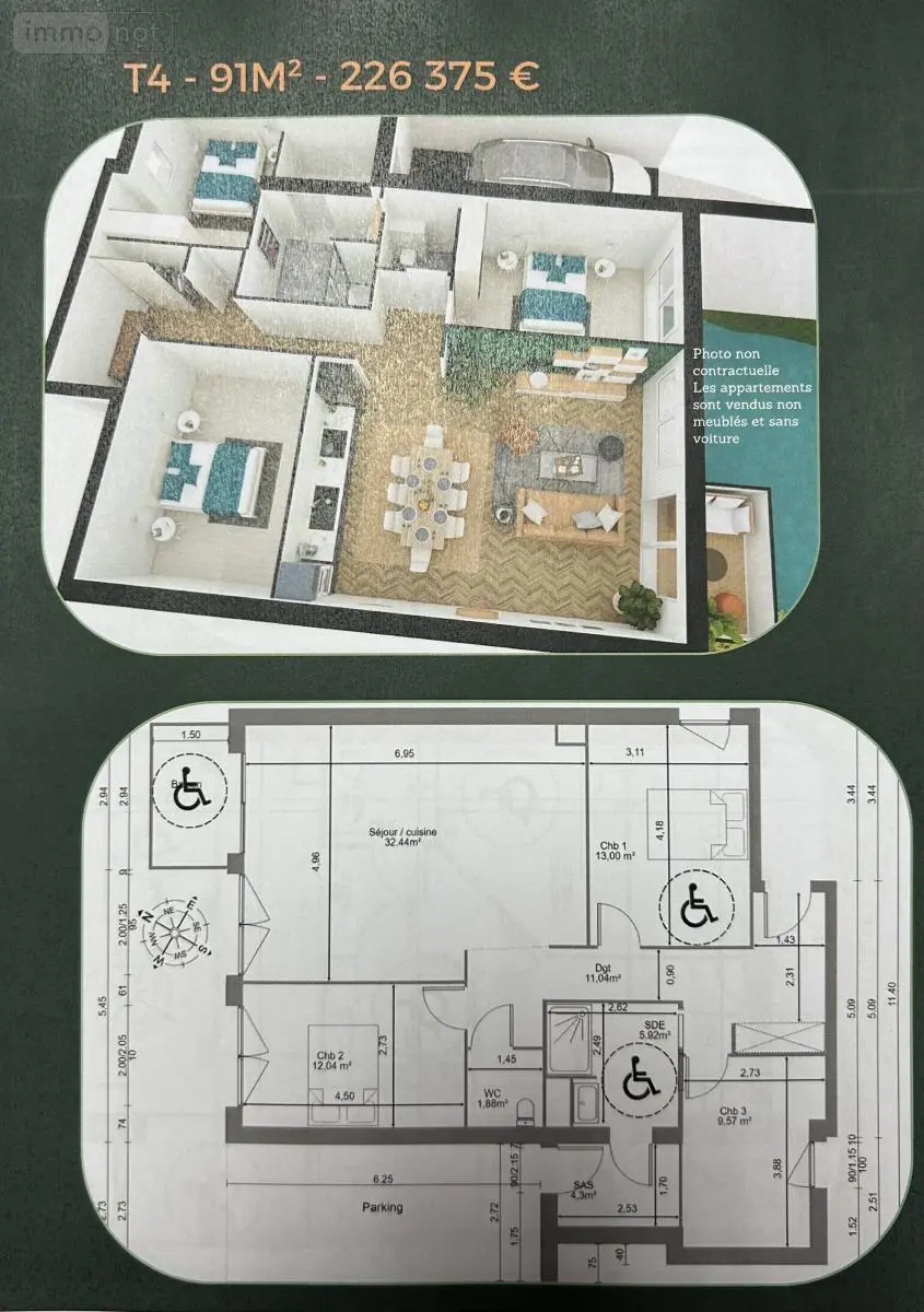 Immeuble de rapport a vendre Fouilloy 80800 Somme 80 53 m2 134736 euros 80121-2406 002