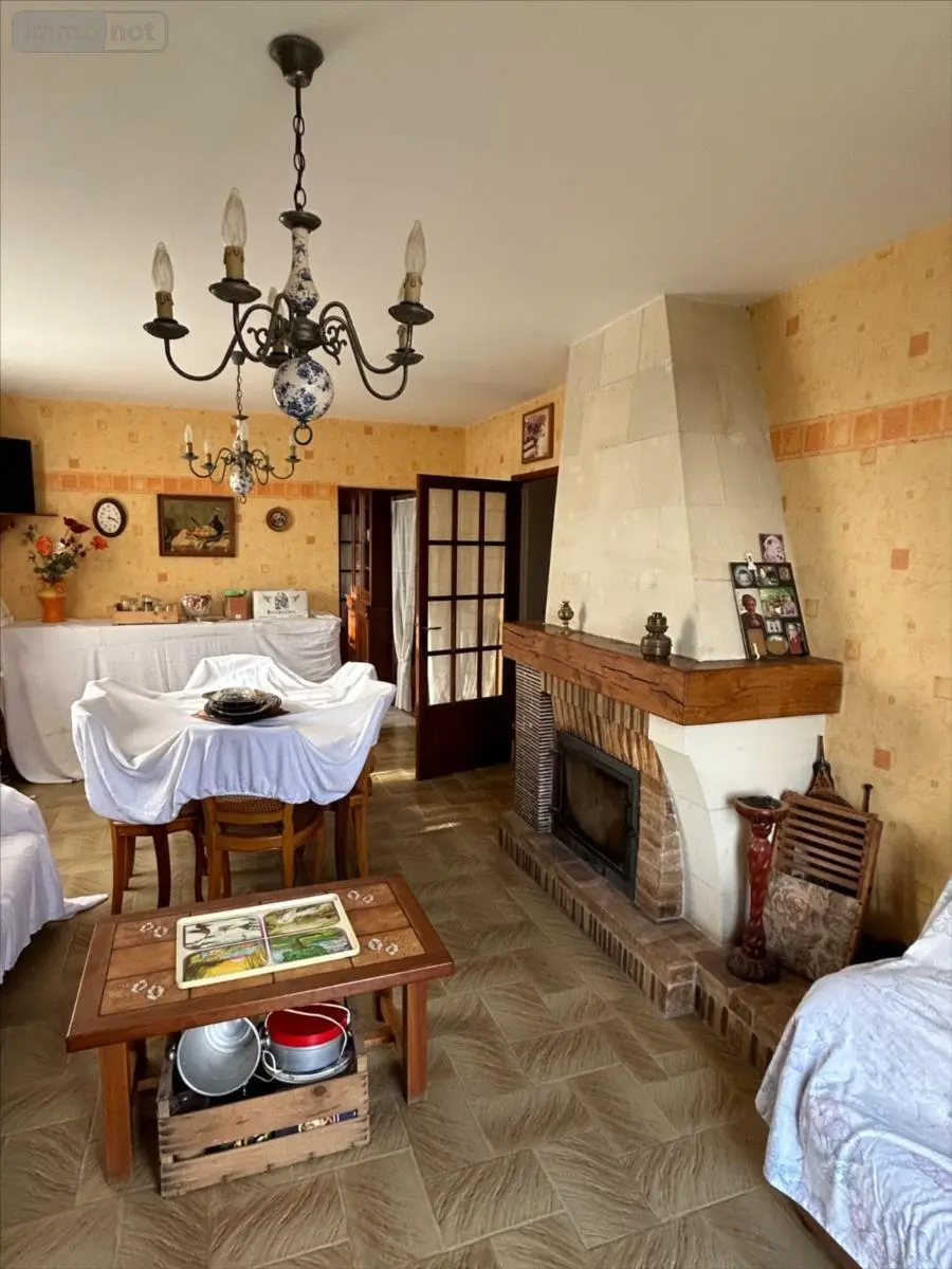 Maison a vendre Chaveignes 37120 Indre-et-Loire 37 100 m2 4 pièces 136000 euros 37067-1034600 006