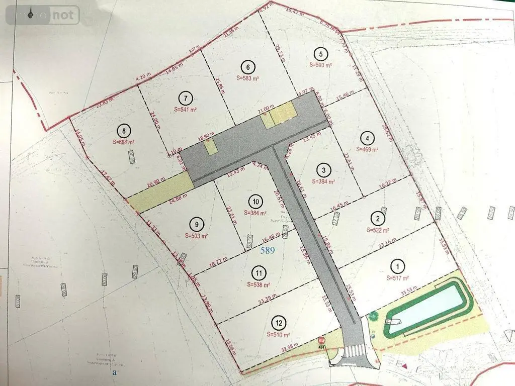 Terrain a batir a vendre Saint-Sauveur-le-Vicomte 50390 Manche 50 43847 euros 50061-1014312 002
