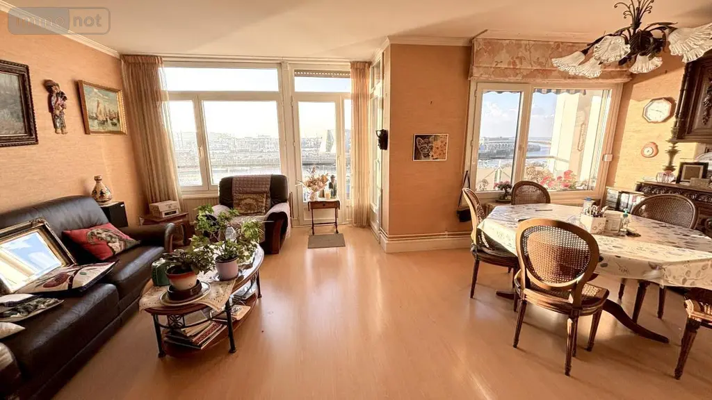 Appartement a vendre Boulogne-sur-Mer 62200 Pas-de-Calais 62 90 m2 5 pièces 209000 euros 62055-3957 001