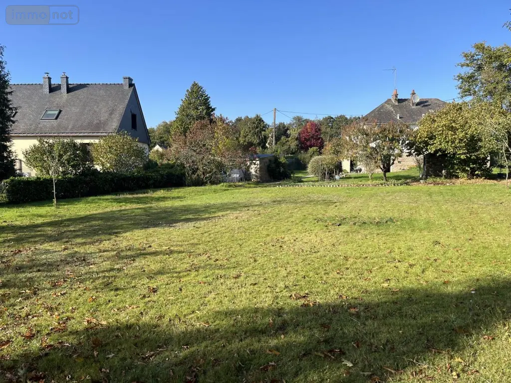 Terrain a batir a vendre Ploërmel 56800 Morbihan 56 59601 euros 56044-1500 003