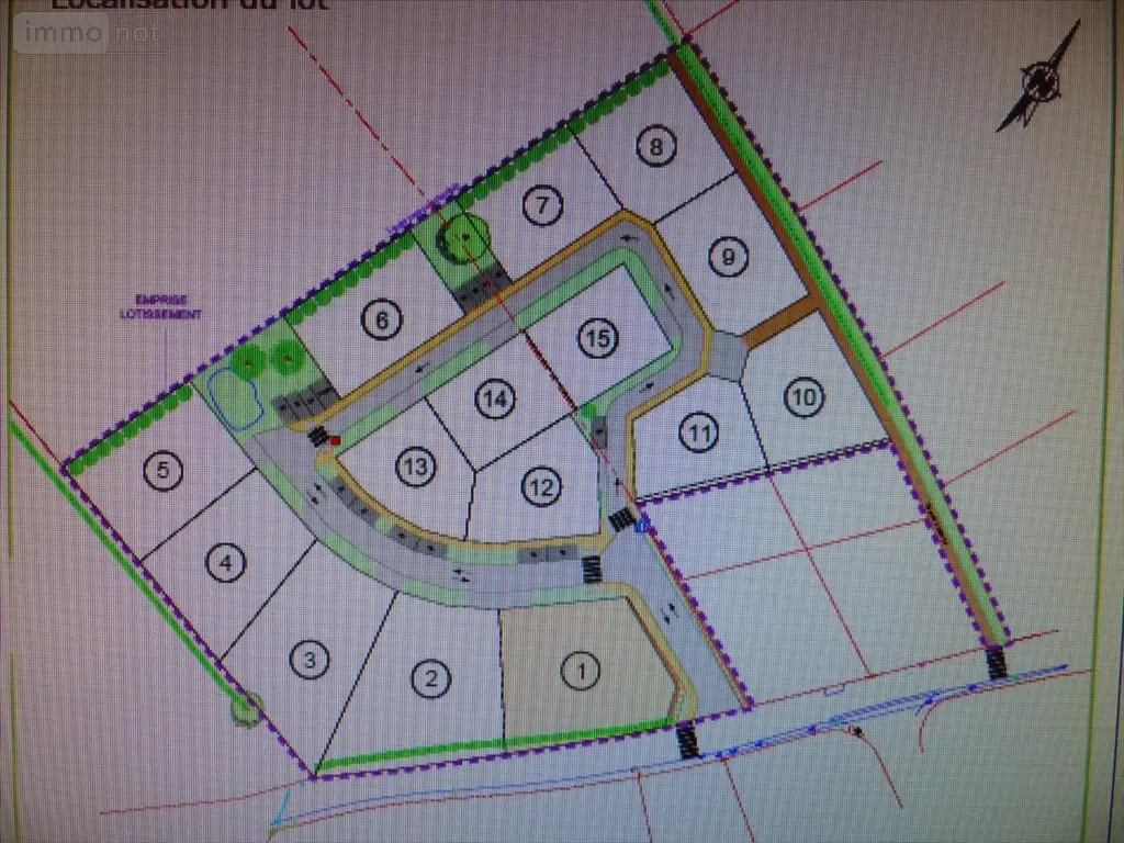Terrain a batir a vendre Subles 14400 Calvados 14 120117 euros 50061-1033252 001