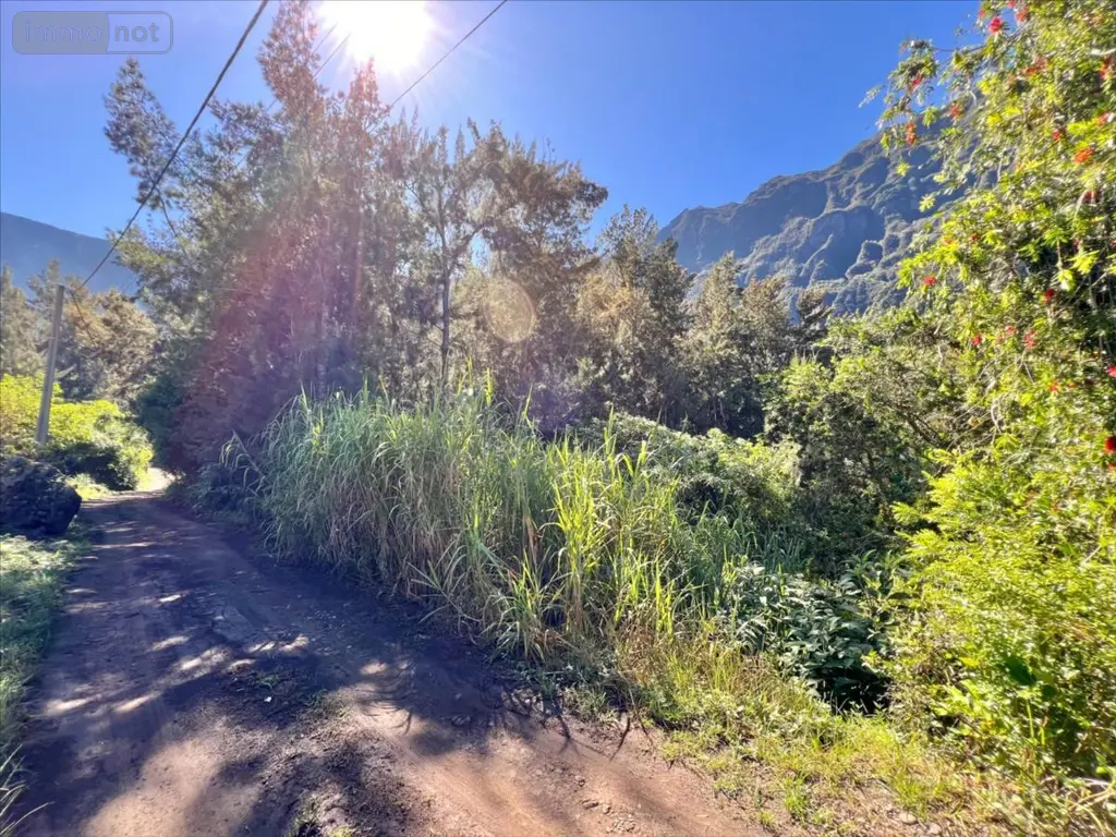 Terrain a batir a vendre Cilaos 97413 La Réunion 974 200000 euros 38119 001