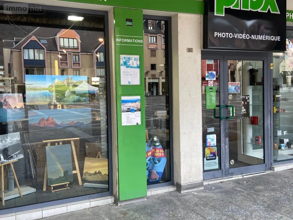 Fonds et murs commerciaux a vendre Saint-Jean-de-Maurienne 73300 Savoie 73 162 m2 198600 euros 73046-64 003