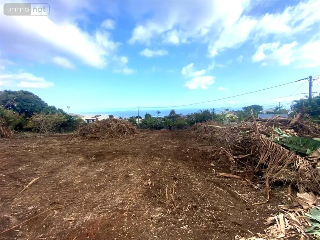 Terrain a batir a vendre L'Étang-Salé 97427 La Réunion 974 211000 euros 97410-1071987 002