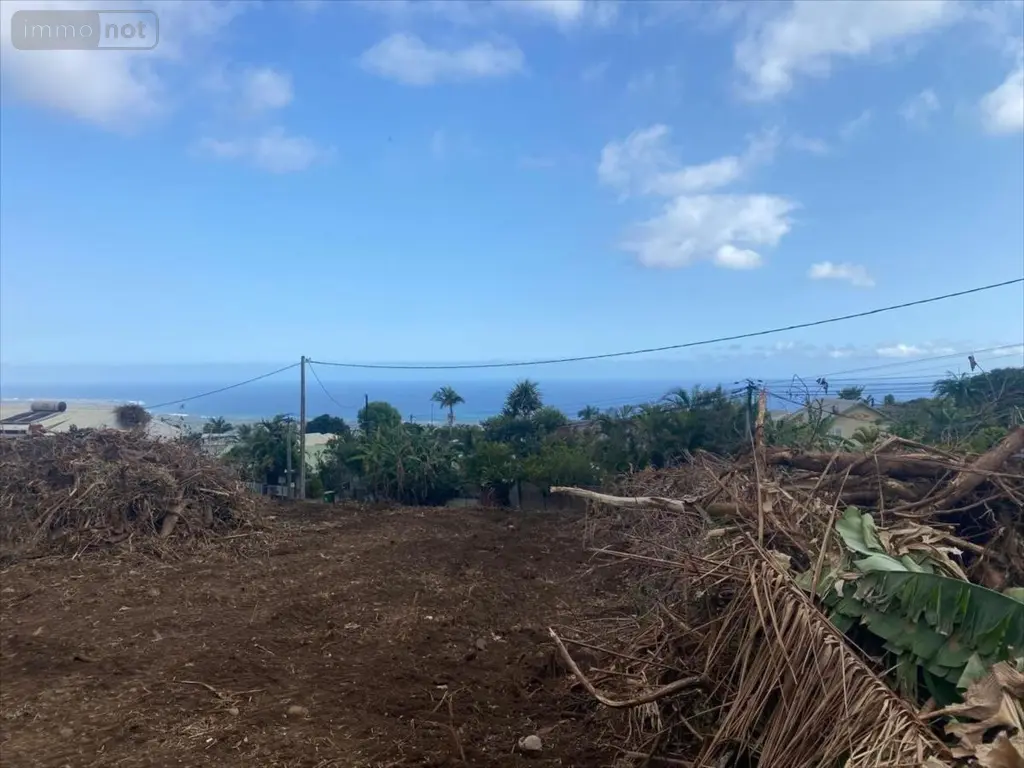 Terrain a batir a vendre L'Étang-Salé 97427 La Réunion 974 211000 euros 97410-1071987 004