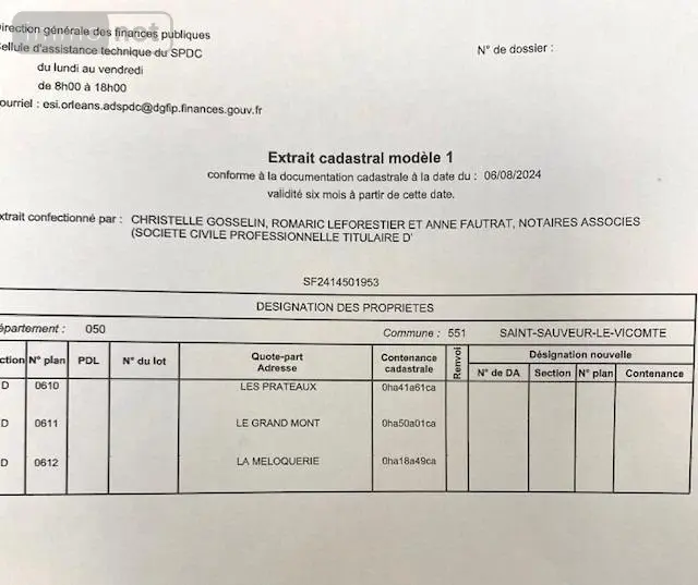 Fonds et murs commerciaux a vendre Saint-Sauveur-le-Vicomte 50390 Manche 50 1300 m2 1 pièce 147680 euros 50061-1076064 006