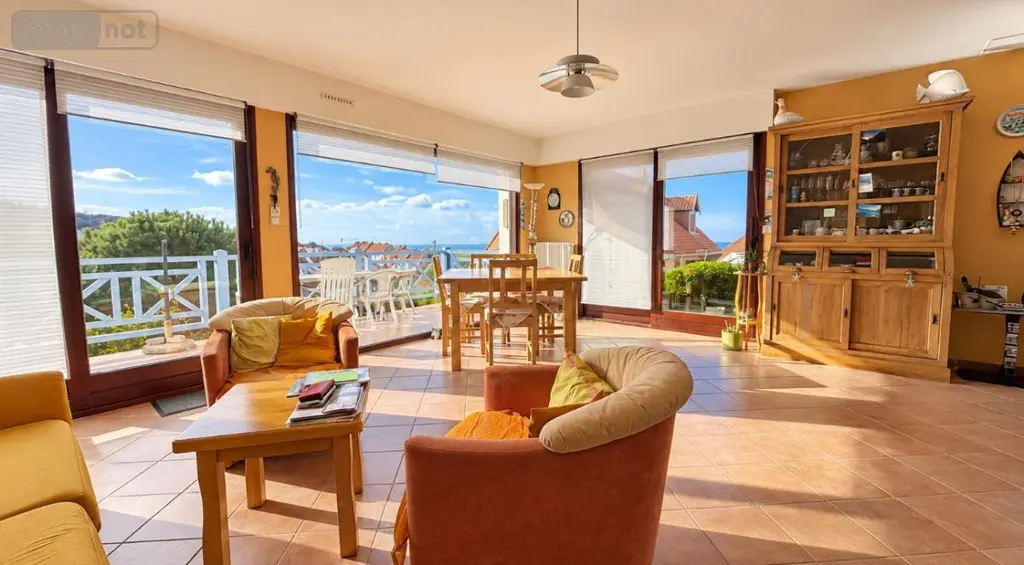 Maison a vendre Équihen-Plage 62224 Pas-de-Calais 62 131 m2 6 pièces 470000 euros 62055-3969 002