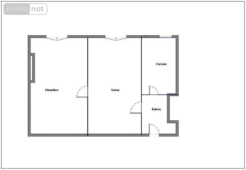 Appartement a vendre Paris 18e Arrondissement 75018 Paris 75 25 m2 2 pièces 189000 euros 75384-21 008