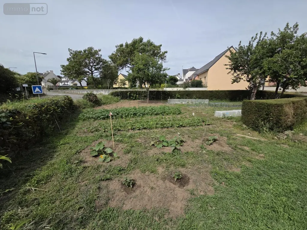 Terrain a batir a vendre Merlevenez 56700 Morbihan 56 124800 euros 56039-1335 004