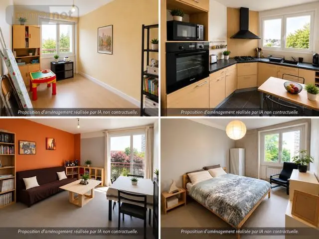 Appartement a vendre Brest 29200 Finistère 29 60 m2 3 pièces 84000 euros 29135-1096886 011