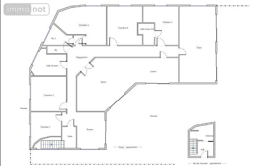 Immeuble de rapport a vendre Montpellier 34000 Hérault 34 251 m2 1306000 euros 34074-249 014
