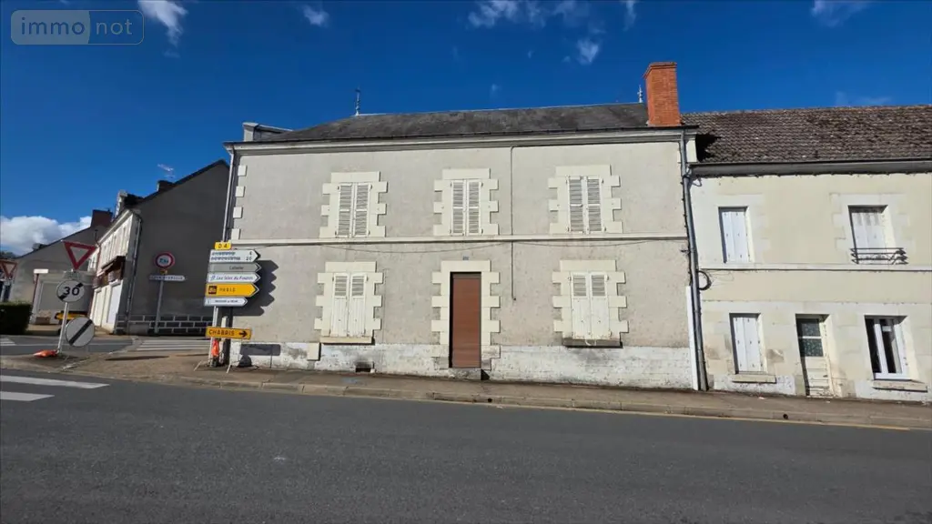 Maison a vendre Val-Fouzon 36210 Indre 36 148 m2 6 pièces 75250 euros 021/1610 003