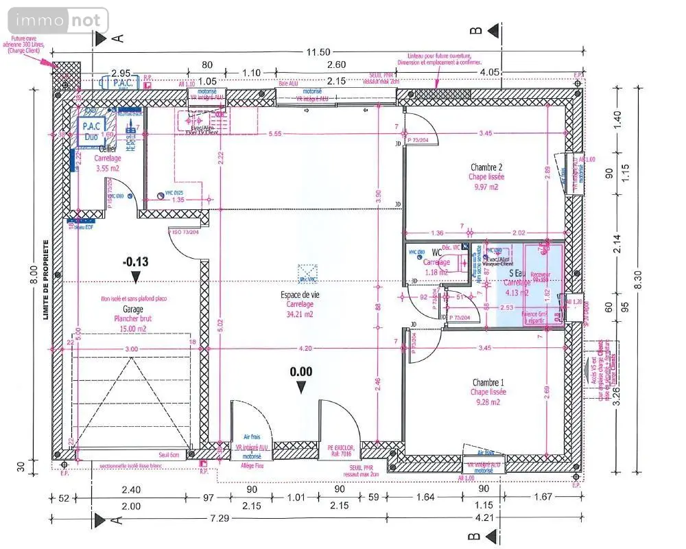 Location maison Beaupréau-en-Mauges 49600 Maine-et-Loire 49 62 m2 3 pièces 912 euros 49058-L922 009