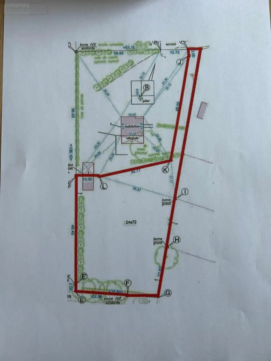 Terrain a batir a vendre Corps-Nuds 35150 Ille-et-Vilaine 35 240350 euros 35024-1276 002