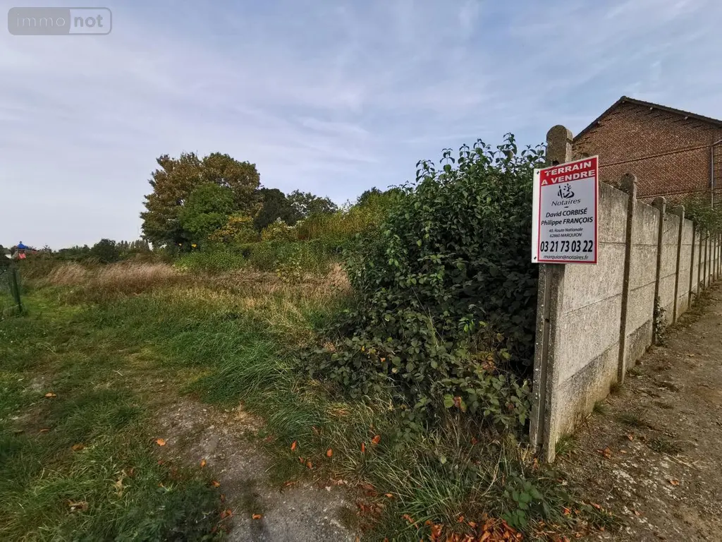 Terrain a batir a vendre Marquion 62860 Pas-de-Calais 62 27750 euros 62017-3179 004
