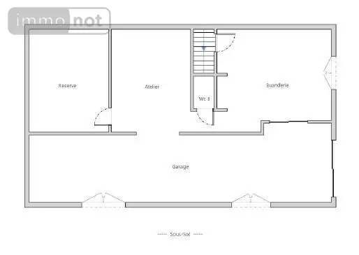 Maison a vendre Marolles-les-Braults 72260 Sarthe 72 137 m2 7 pièces 141660 euros 72126-3113 018