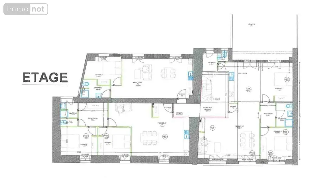 Maison a vendre Évellys 56500 Morbihan 56 567 m2 3 pièces 130940 euros 56077-972 013