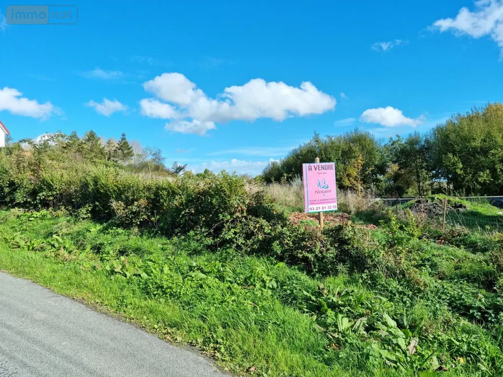Terrain a batir a vendre Febvin-Palfart 62960 Pas-de-Calais 62 44000 euros 62050-1733 002