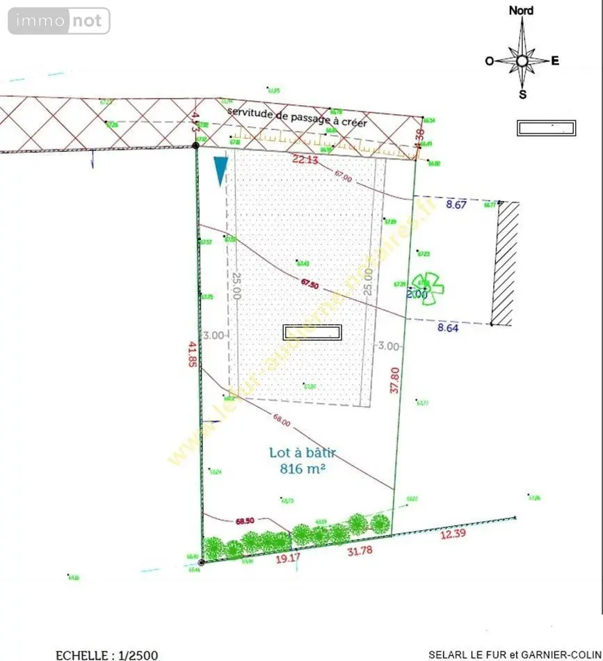 Terrain a batir a vendre Confort-Meilars 29790 Finistère 29 47797 euros 29021-2078 004