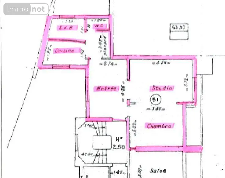Appartement a vendre Neuilly-sur-Seine 92200 Hauts-de-Seine 92 52 m2 2 pièces 550000 euros 92010-1375 009