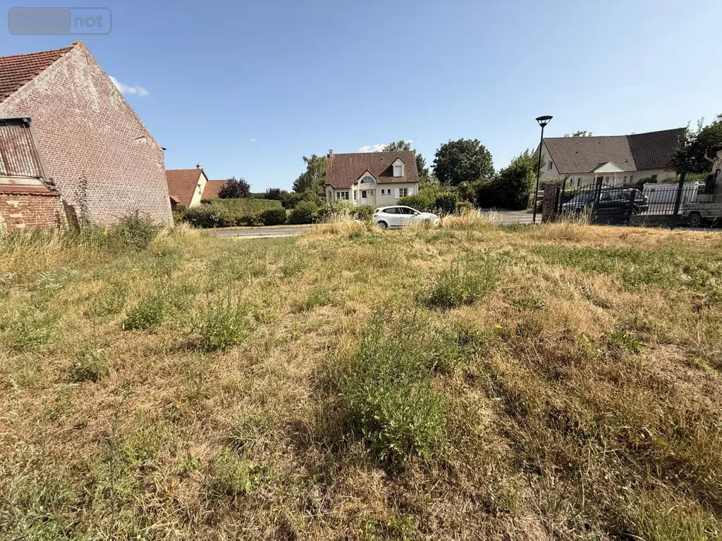 Terrain a batir a vendre Aubigny 80800 Somme 80 156000 euros 80121-2882 004