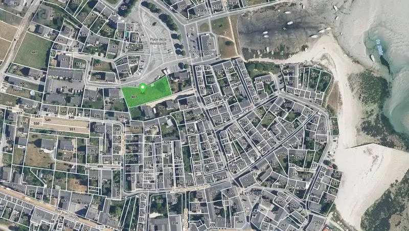 Terrain a batir a vendre Plobannalec-Lesconil 29740 Finistère 29 136000 euros 29022-1934 003