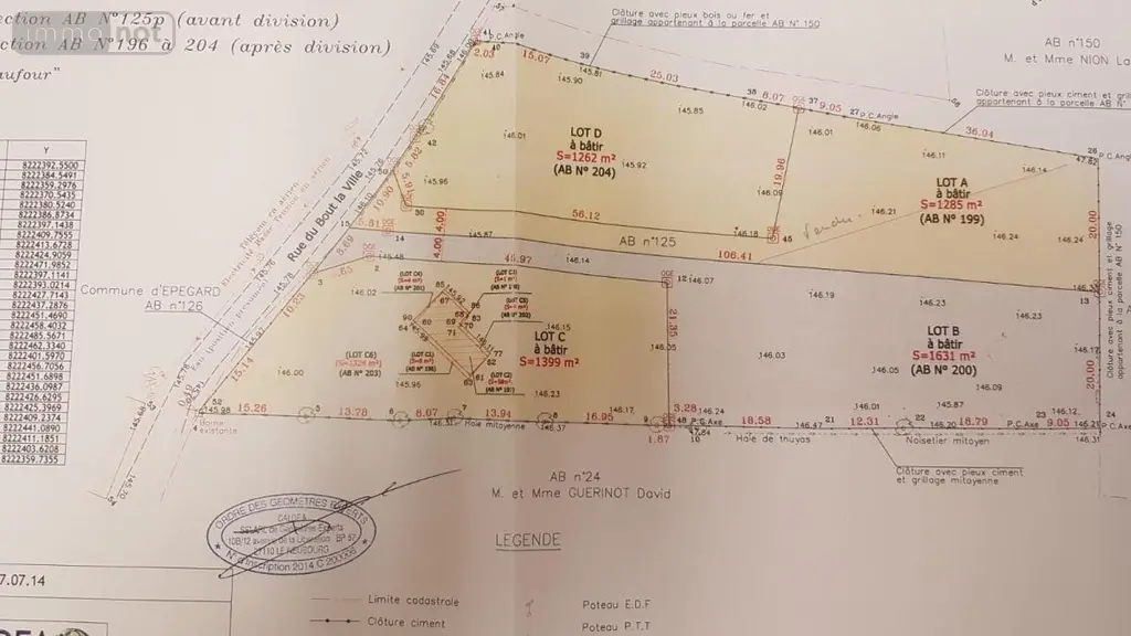 Terrain a batir a vendre Épégard 27110 Eure 27 50000 euros 27061-1249 002