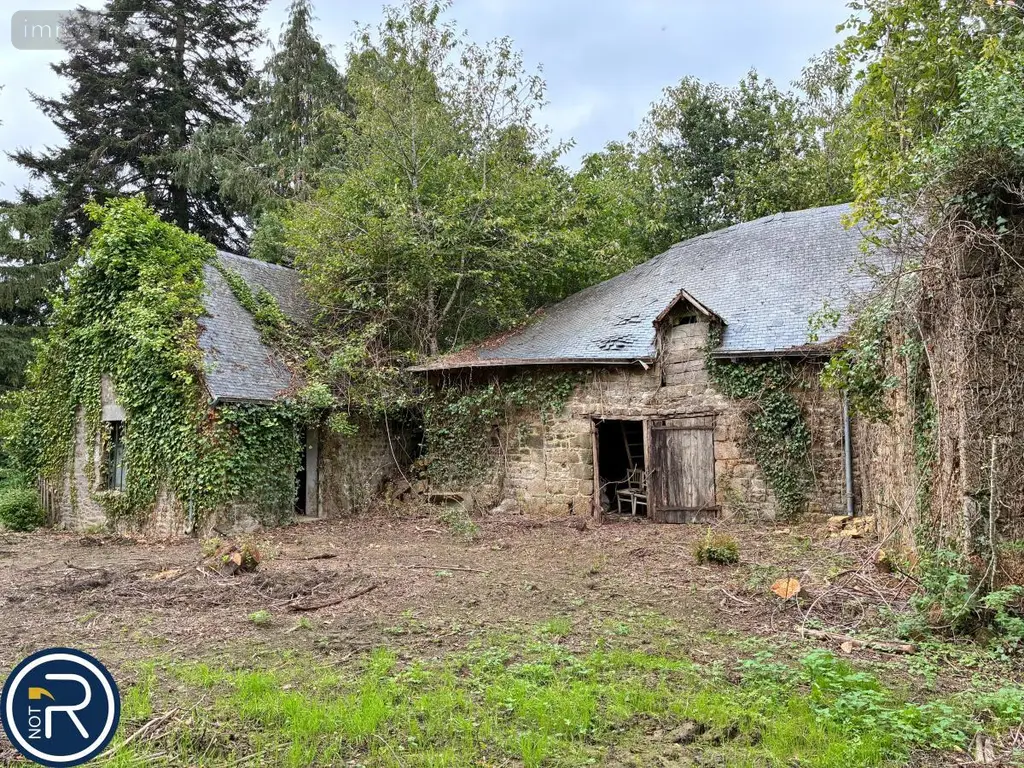 Terrains de loisirs bois etangs a vendre Montaudin 53220 Mayenne 53 13500 euros 53004-1253 002