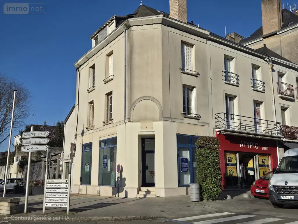 Immeuble de rapport a vendre Château-Gontier-sur-Mayenne 53200 Mayenne 53 105 m2 162650 euros 53073-1724 001