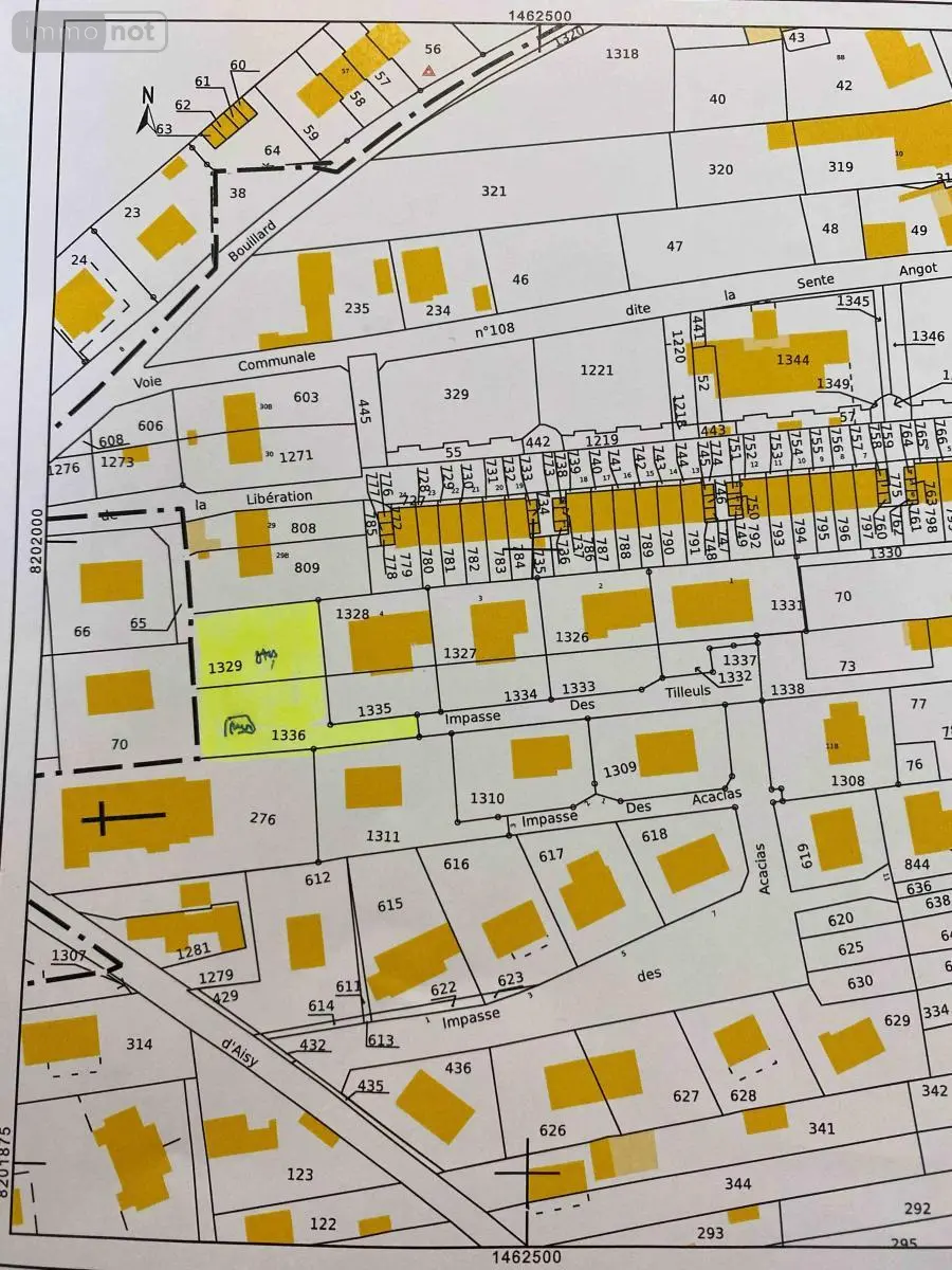 Terrain a batir a vendre Potigny 14420 Calvados 14 99000 euros 61030-1340 002