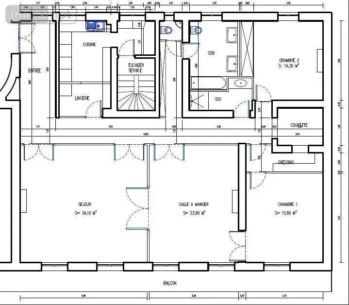 Appartement a vendre Paris 8e Arrondissement 75008 Paris 75 146 m2 5 pièces 1980000 euros 75194-91 015
