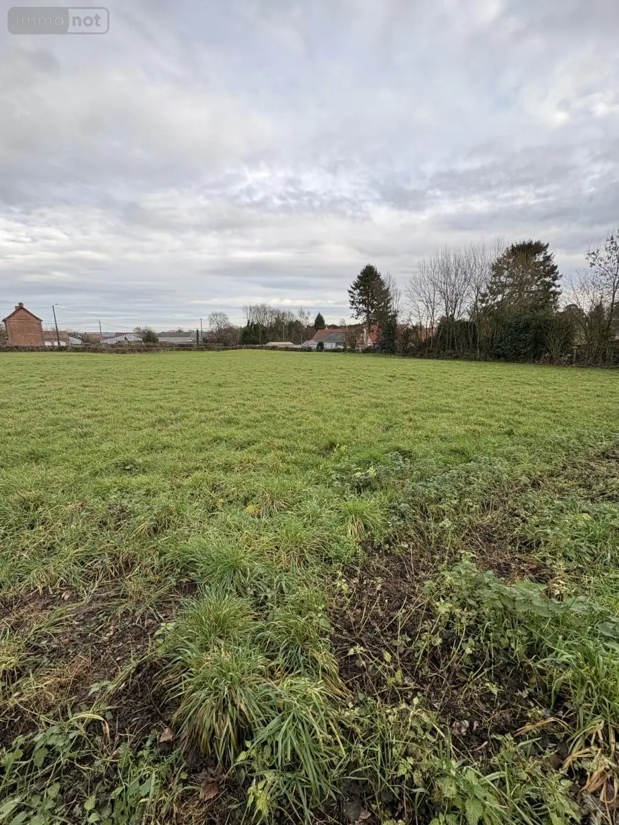 Terrain a batir a vendre Valhuon 62550 Pas-de-Calais 62 73960 euros 62114-811 002