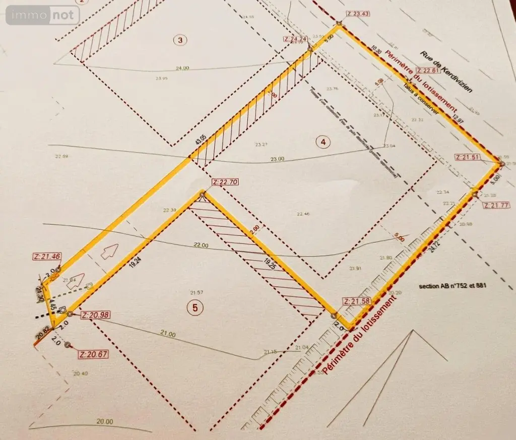 Terrain a batir a vendre Plougonvelin 29217 Finistère 29 196560 euros 29031-763 003