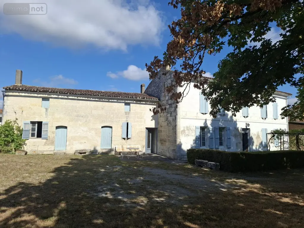 Maison a vendre Les Gonds 17100 Charente-Maritime 17 158 m2 5 pièces 395000 euros 17111-755 002