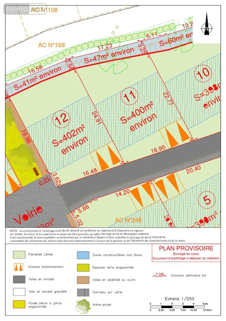 Terrain a batir a vendre Iffendic 35750 Ille-et-Vilaine 35 447 m2 60200 euros 048-V706M 002