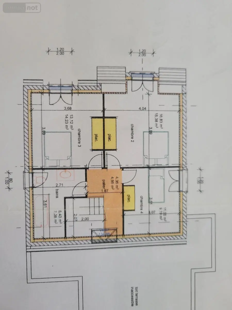 Maison a vendre Rédené 29300 Finistère 29 119 m2 5 pièces 417304 euros 56071-2636 015