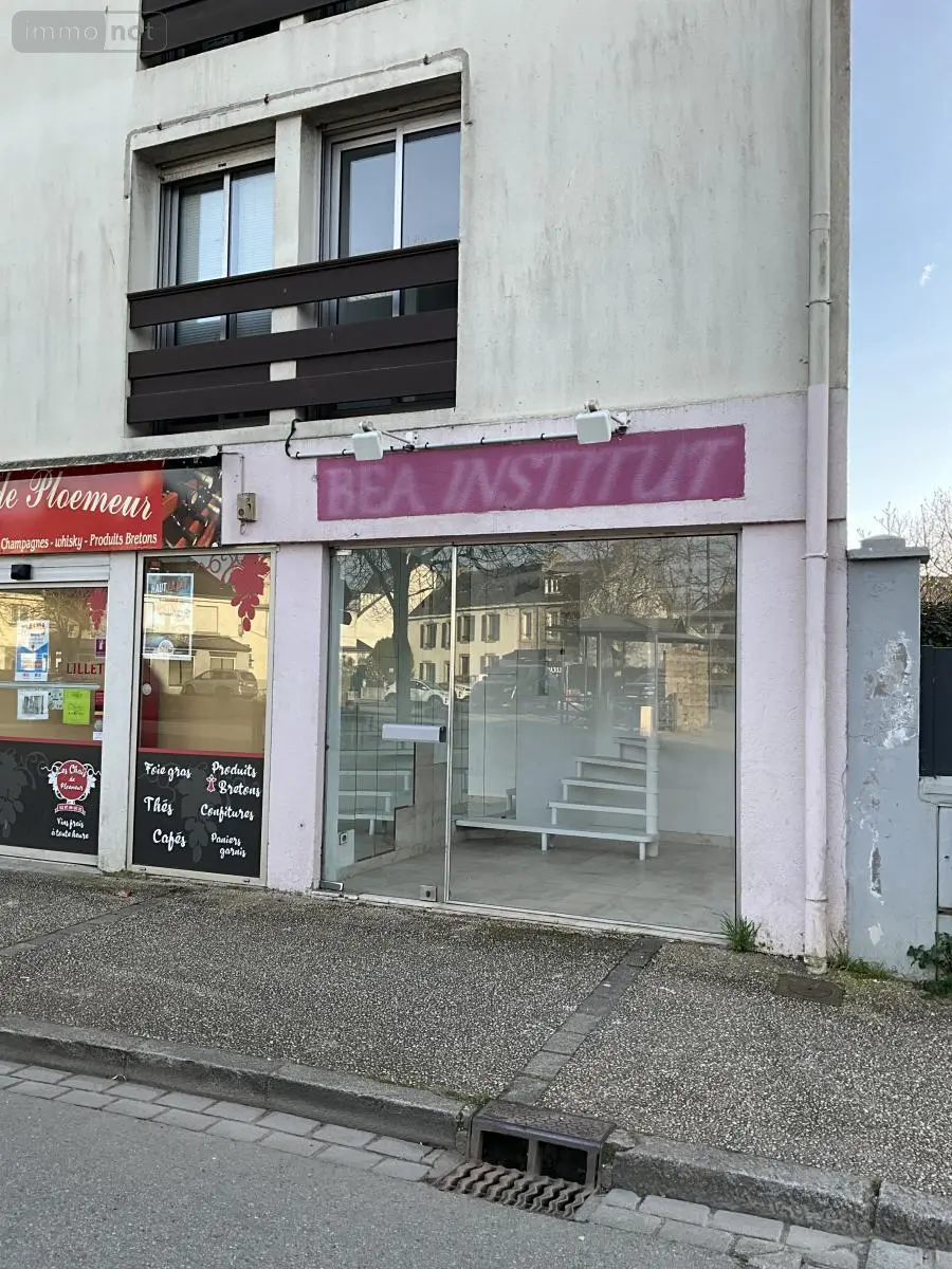 Fonds et murs commerciaux a vendre Ploemeur 56270 Morbihan 56 31 m2 4 pièces 94680 euros 56082-1571 001