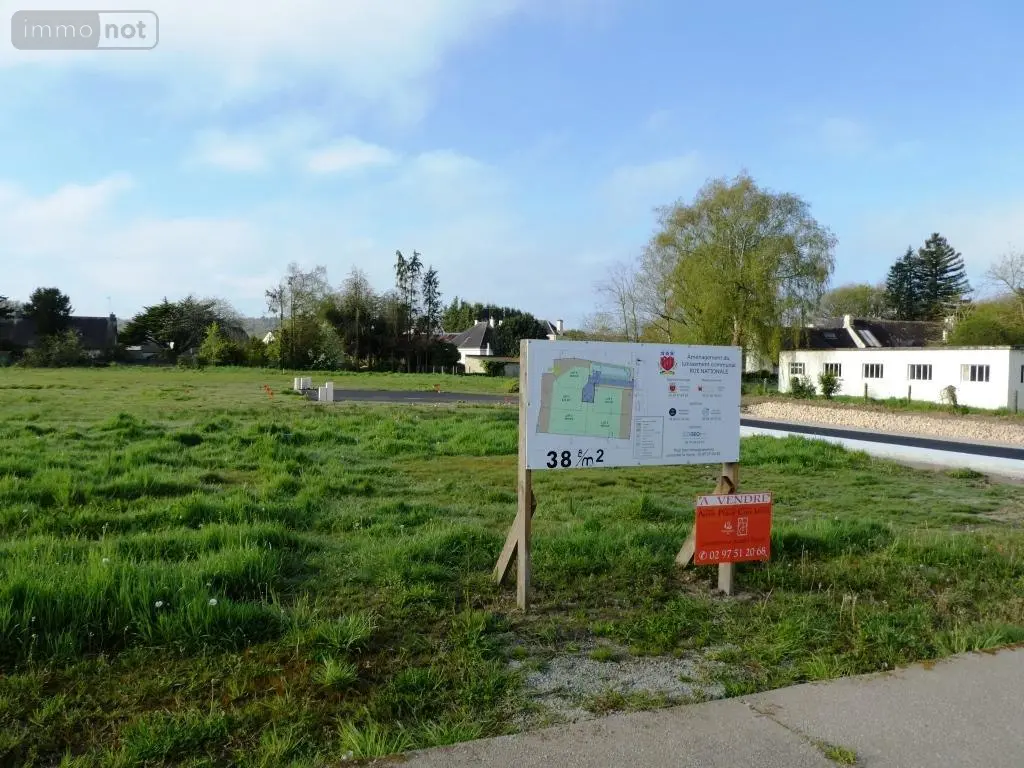 Terrain a batir a vendre Lignol 56160 Morbihan 56 31636 euros 56075-2215 006