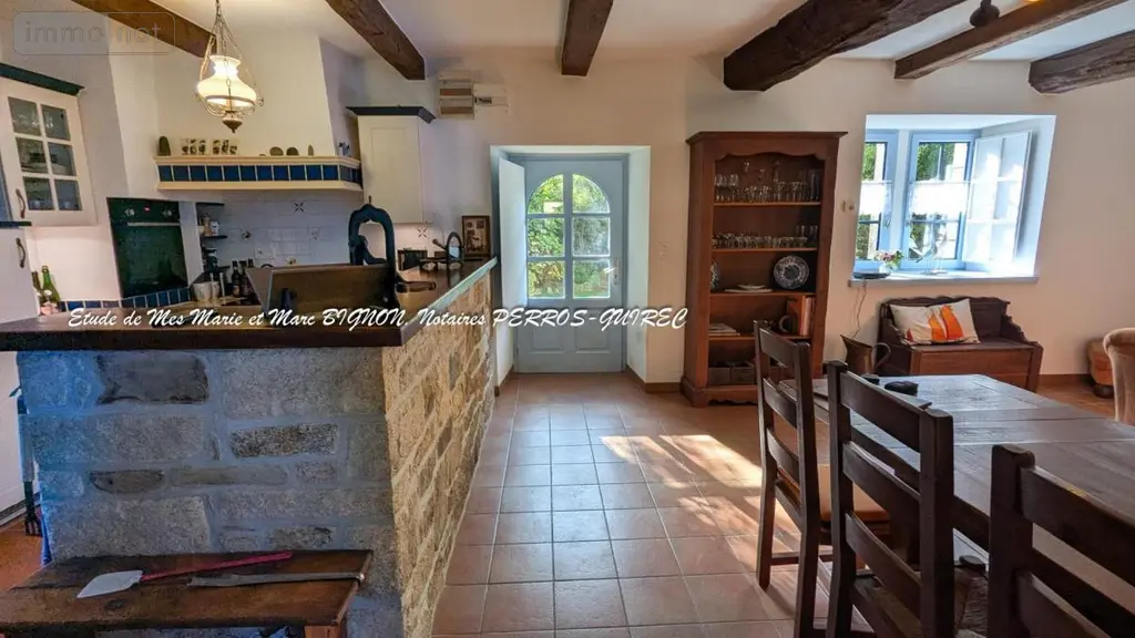Maison a vendre Trélévern 22660 Côtes-d'Armor 22 77 m2 3 pièces 296970 euros 22093-58 004