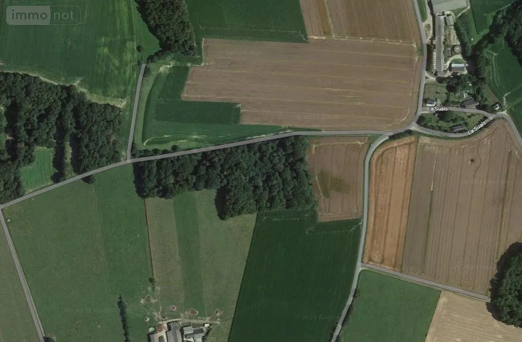 Terrain a batir a vendre Guilliers 56490 Morbihan 56 3532 m2 4900 euros 10 003