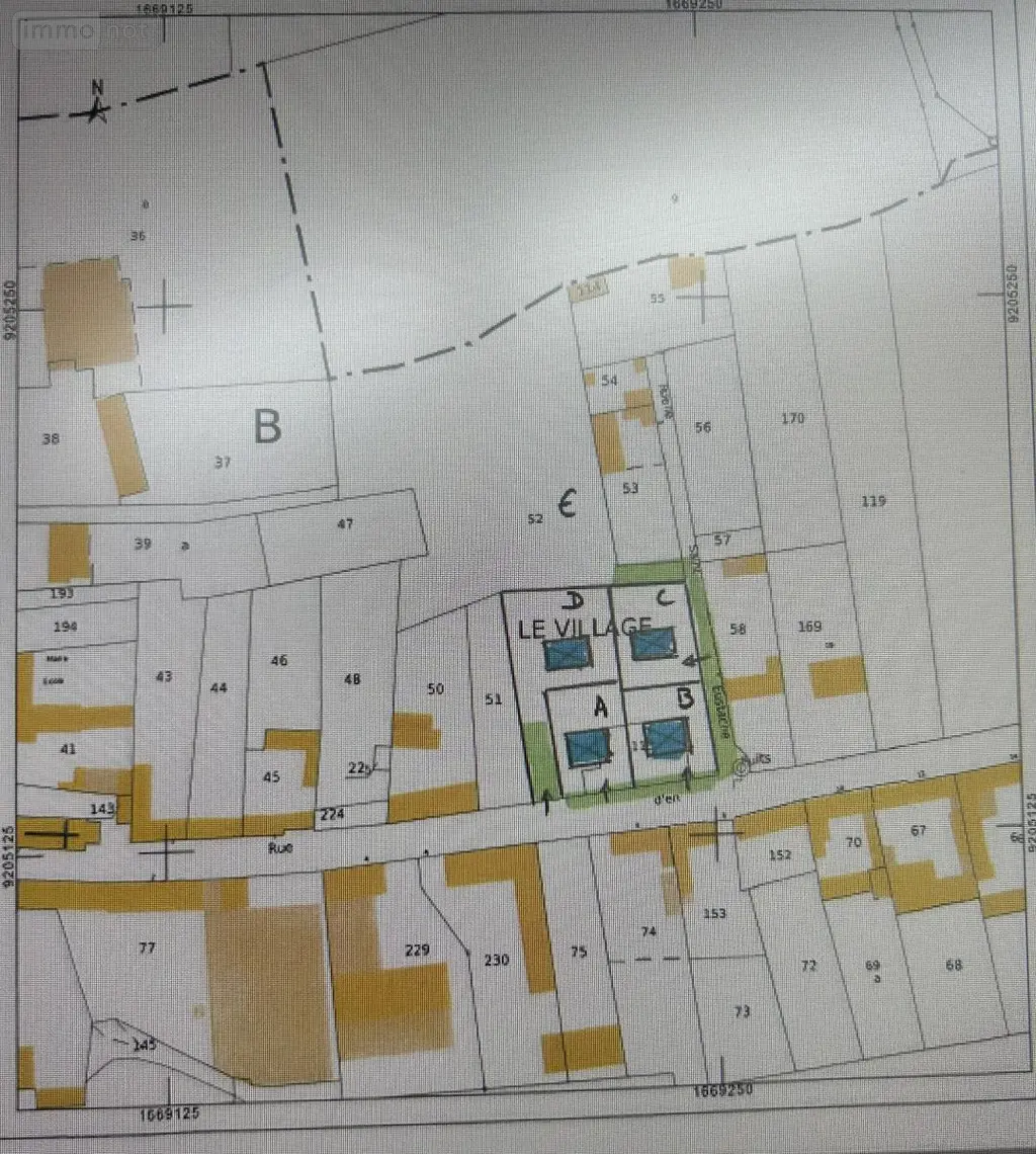 Terrain a batir a vendre Hédauville 80560 Somme 80 53000 euros 80121-2534 003