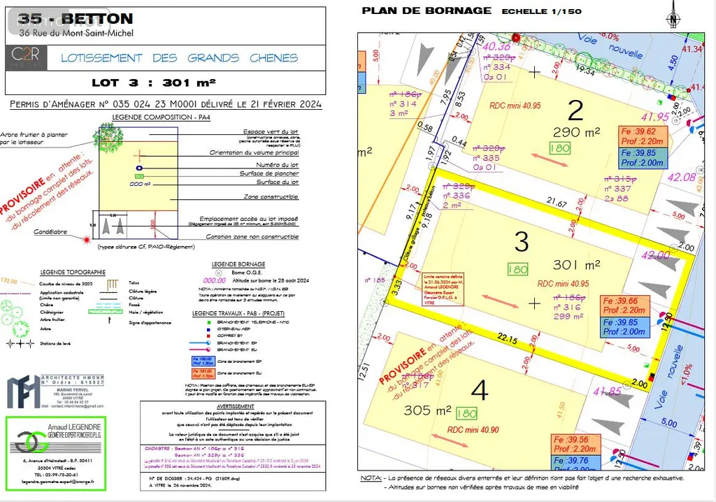 Terrain a batir a vendre Betton 35830 Ille-et-Vilaine 35 542 m2 99950 euros GE703 002