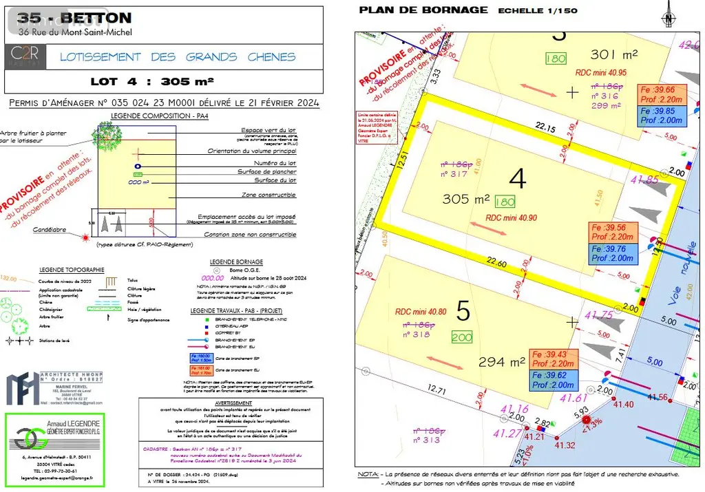Terrain a batir a vendre Betton 35830 Ille-et-Vilaine 35 542 m2 99950 euros GE703 003