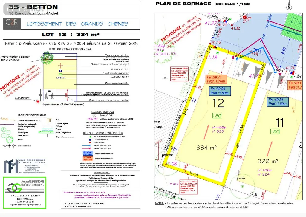 Terrain a batir a vendre Betton 35830 Ille-et-Vilaine 35 542 m2 99950 euros GE703 006