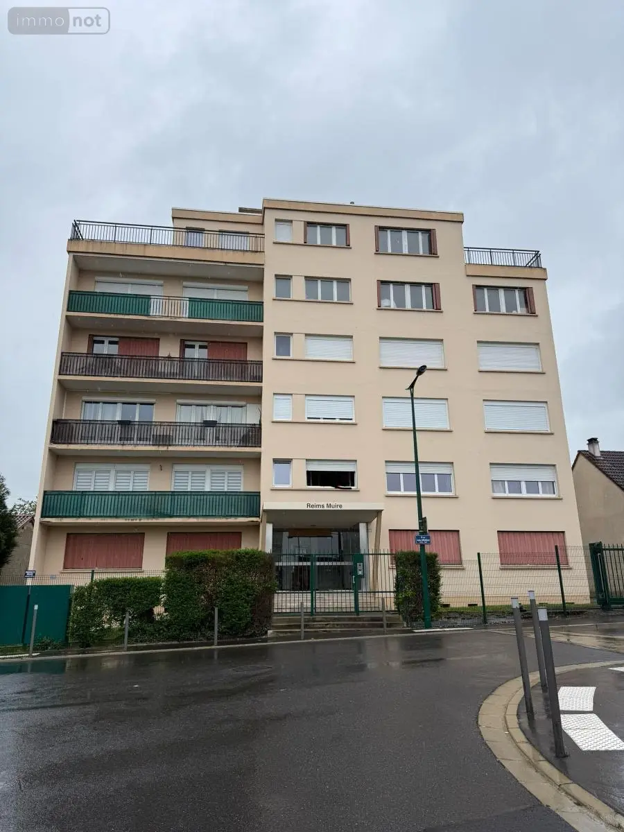 Appartement a vendre Reims 51100 Marne 51 43 m2 2 pièces 96000 euros 51066-1965 009